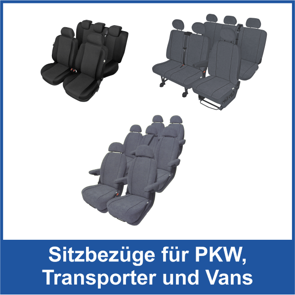 Sitzbezge fr PKW, Transporter und Vans
