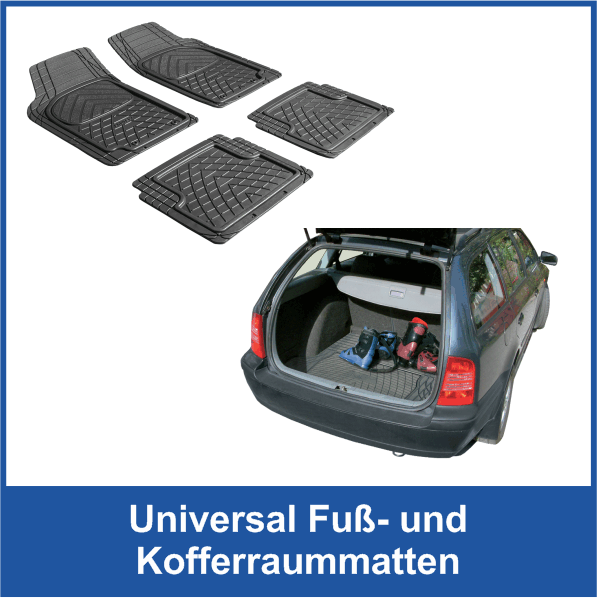 Universal Fu- und Kofferraummatten