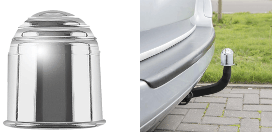 Abdeckkappe für Anhängerkupplung Chrom Abdeckkappe für Anhängerkupplung Chrom