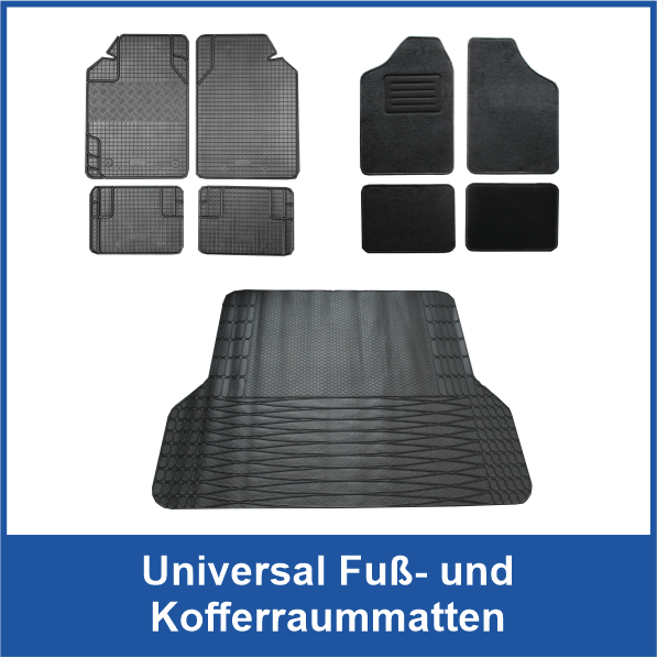 Universal Fumatten und Kofferraumatte
