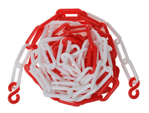 Absperrkette rot weiss Absperrkette rot weiss