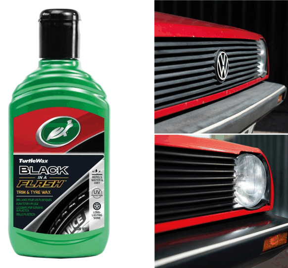 Turtle Wax Black in a Flash Kunststoffpflege fr den Auenbereich