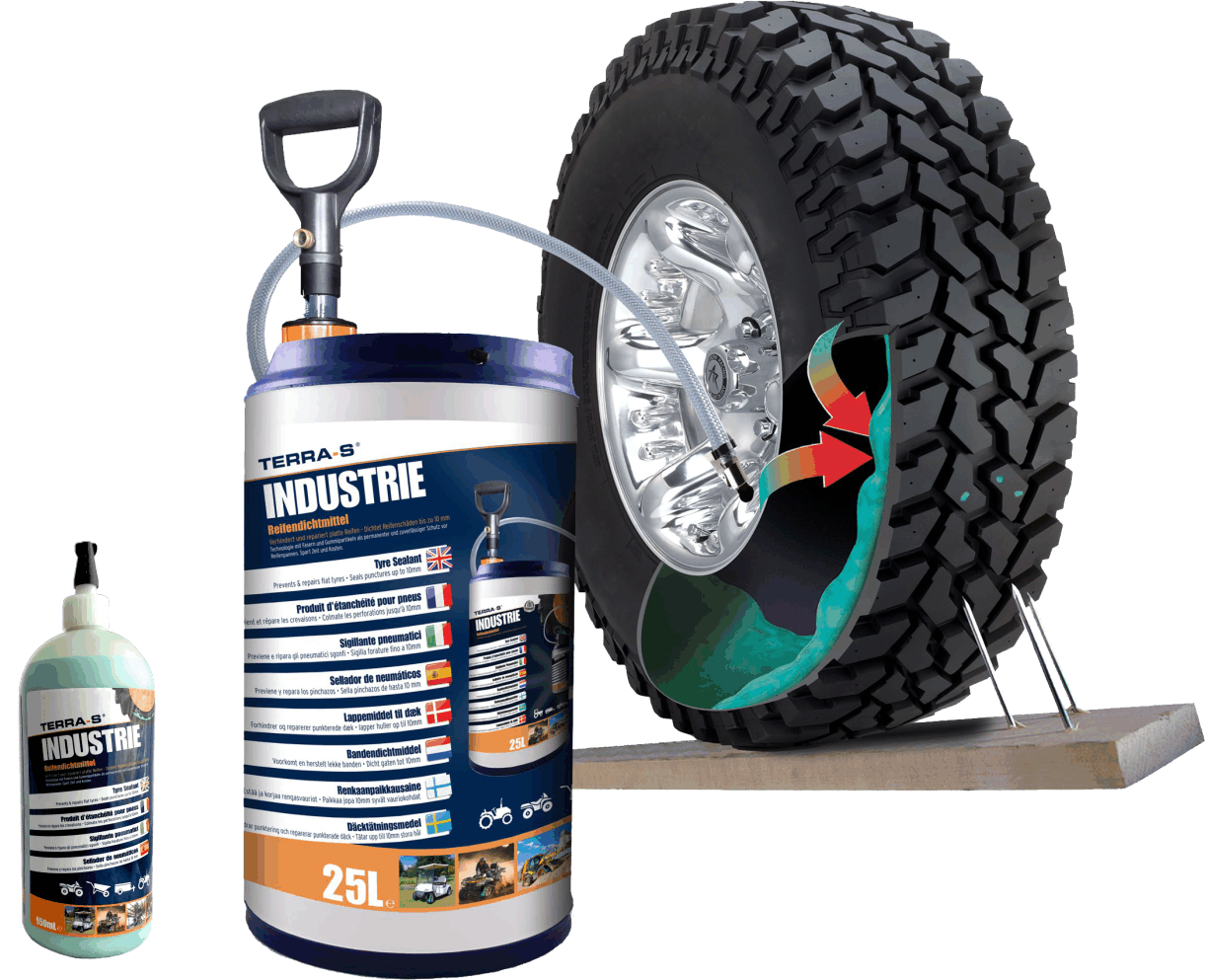 Terra-S Reifendichtgel Industrie