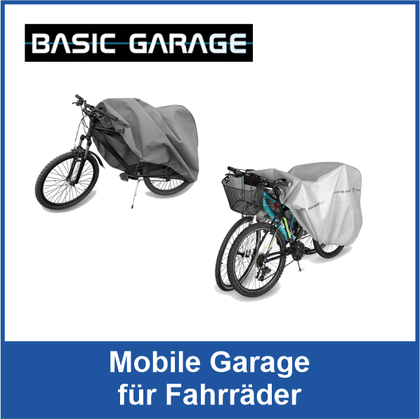 Mobile Vollgarage fr Fahrrder